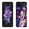 Custodia per Telefono Michael Jackson Per Samsung Galaxy Z Flip 6 5 4 3 5G Nera Coque Rigida Z Flip 7 Cover Z Flip 5 Custodia Capa Fas