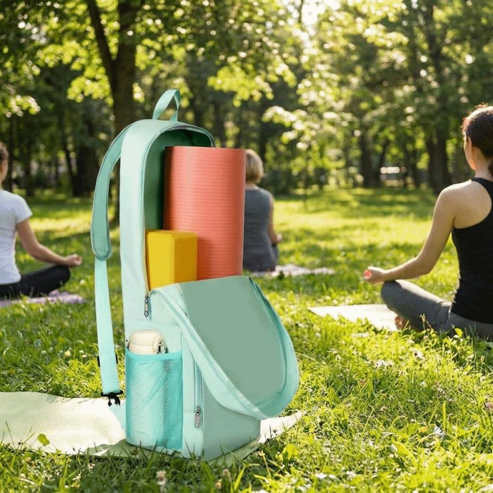Water-Resistant Yoga Mat Bag Waterproof Gym Yoga Bag Exercise Mat Shoulder Bag Fitness