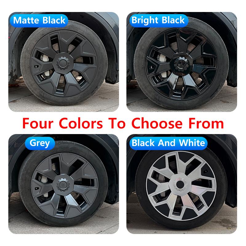 For Tesla New Model YL Launch 2026 4PCS Hub Cap Car Replacement Wheel Cap 19Inch Performance Automobile Hubcap Cover Accessories
