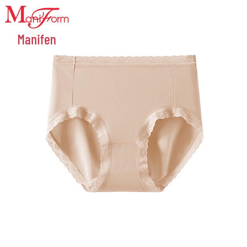 

Женские хлопковые антибактериальные трусы с высокой посадкой Maniform L