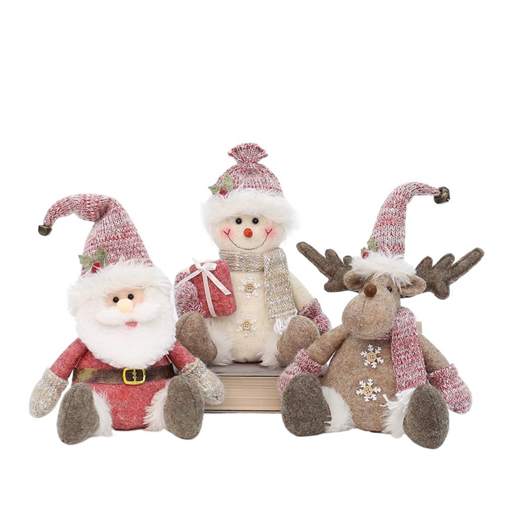 Festival Christmas Snowman Doll Elk Deer Merry Christmas Decorations Party Festival Favors