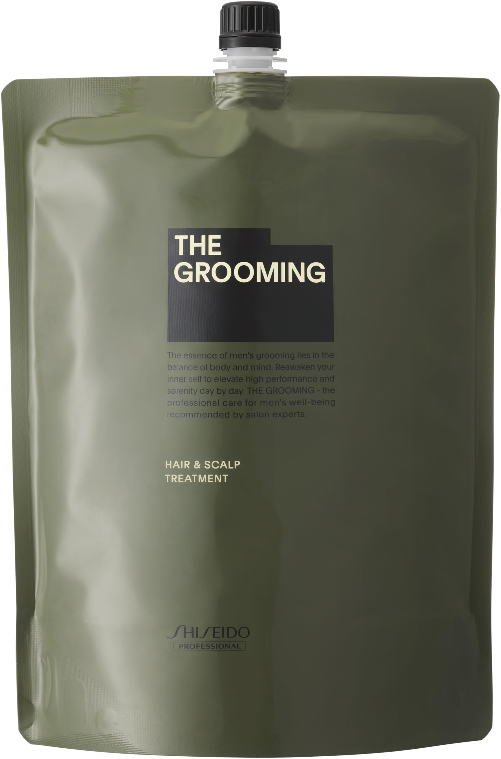 

THE GROOMING Treatment for Hinoki Shiseido Salon Exclusive Men, Scent, Professional, (1,800g Refill) чёрный