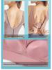 Plus Size High-Impact Sports Bra with Push-Up & Beautiful Back Design - Shockproof, Quick-Dry Yoga Tank Top