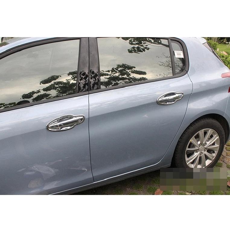 For Peugeot 508 Chrome Handle Covers Trim Set of 4Pcs 508SW RXH  2011-2016 Good Quality Car Accessories Stickers Car Styling