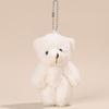 Plush Christmas Plush Bear Bear Scarf Flower Christmas Bear Plush Pendant  Couple