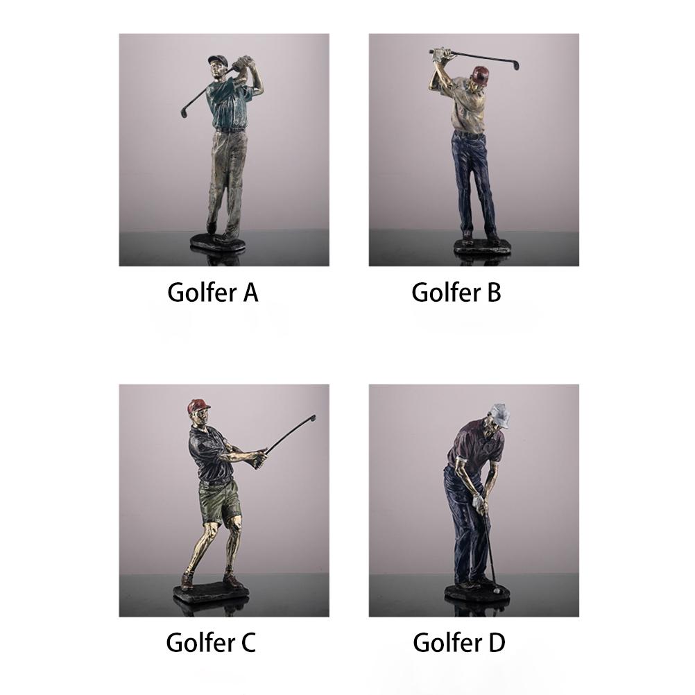 Luxury  Character Figurine  Modern Sport Statue Art Figurines Nordic Resin Crafts for Living Room