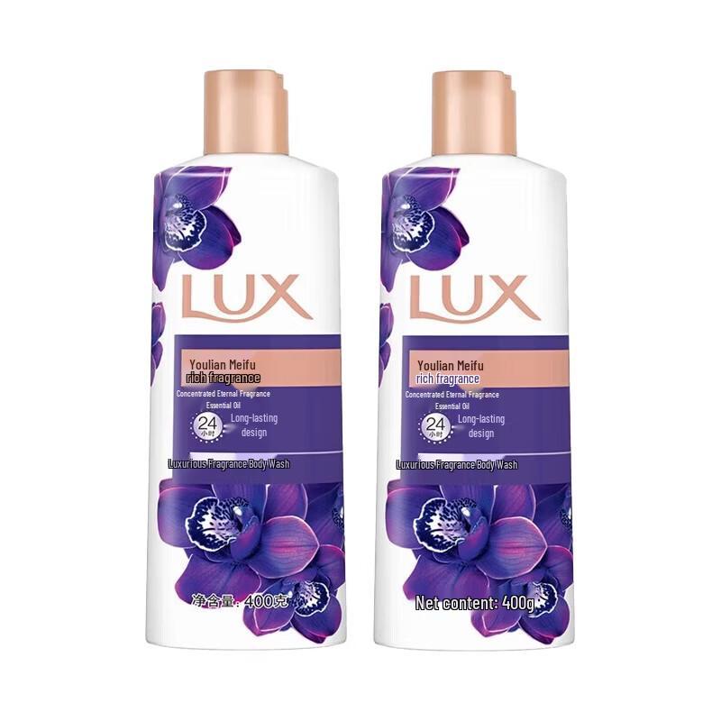 Lux Mysterious Lotus Fragrance Body Wash (2 x 400g)