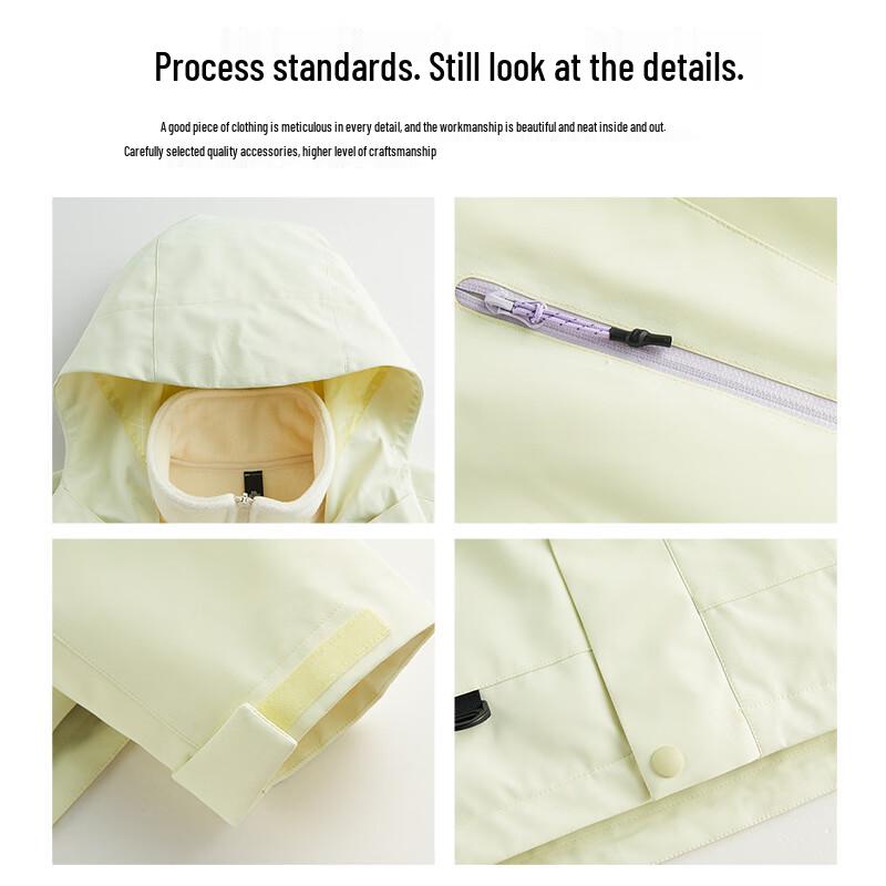 Mark Fairwhale Unisex 3-in-1 Detachable Outdoor Jacket