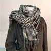 Winter Unisex Scarf Plaid Stripe Shawl Male Casual Business Brand Designer Official Muffler Scarves Women's Thermal Shawl