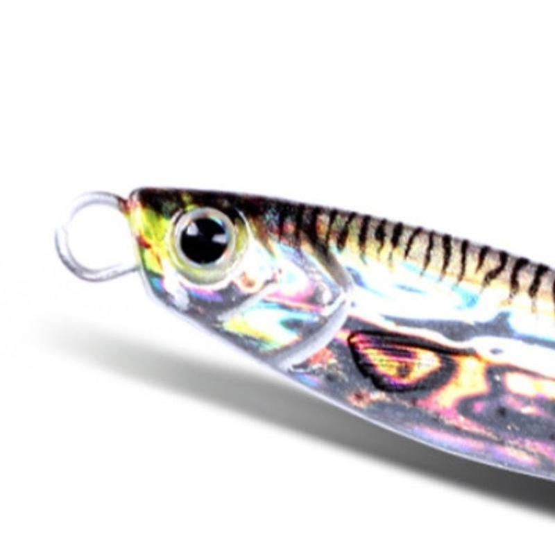 1Pcs7G10G15G Small Lead Fish 3D Printed Bait, Fishing Gear Bait, Metal Marine Biomimetic Bait