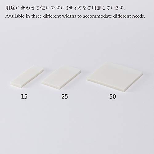 Nitoms STALOGY Semi-Transparent Plain Film Sticky Notes 50mm S3032