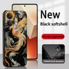 Класний дизайн з візерунком Фенікса Модний чохол для телефону Для Redmi Note 14 13 12 11 Pro Plus S 5G 14C A3 М'яка чорна кришка для телефону