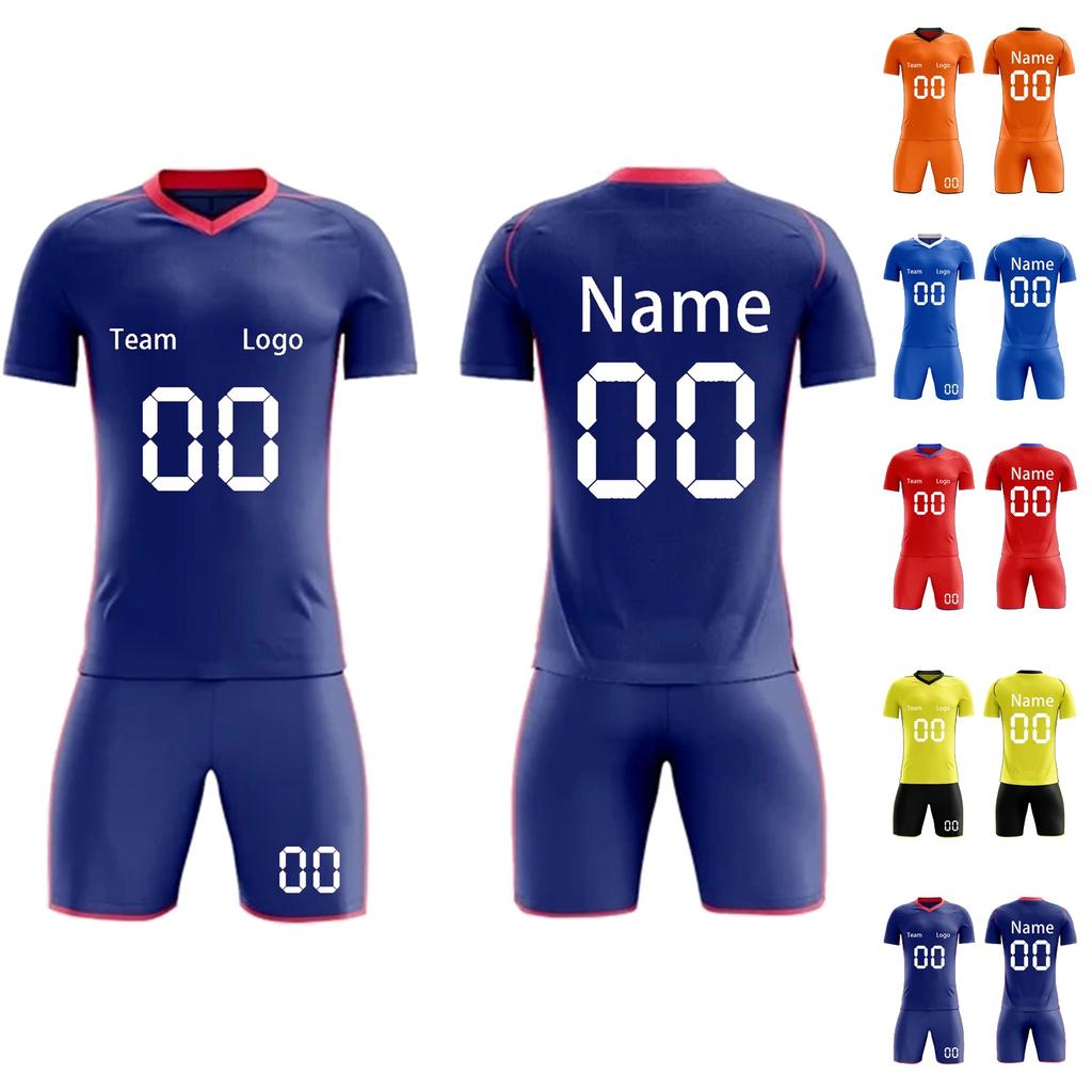 DIY-tilpassede fotballdrakter i to deler for voksne og barn