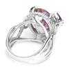 Sanjie Wish Princess Ring: New Style, Inlaid Colorful Zircon, 925 Silver, European & American Inspired Engagement Ring