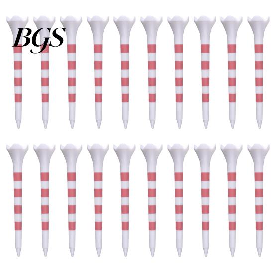Durable Golf Tees 20Pcs High Stability Low Friction Unbreakable Easy-to-install Simple Installation Short Training Tools Aid