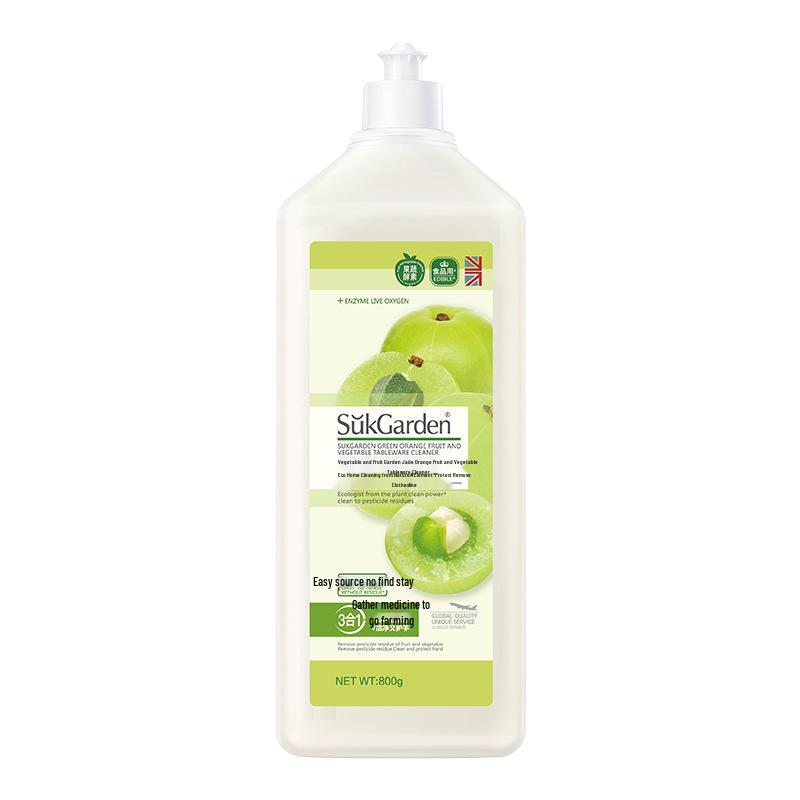 800g Plant Essence Dish Soap - Gentle On Hands, Removes Oil Stains, No Residue, Perfect for Fruits & Vegetables