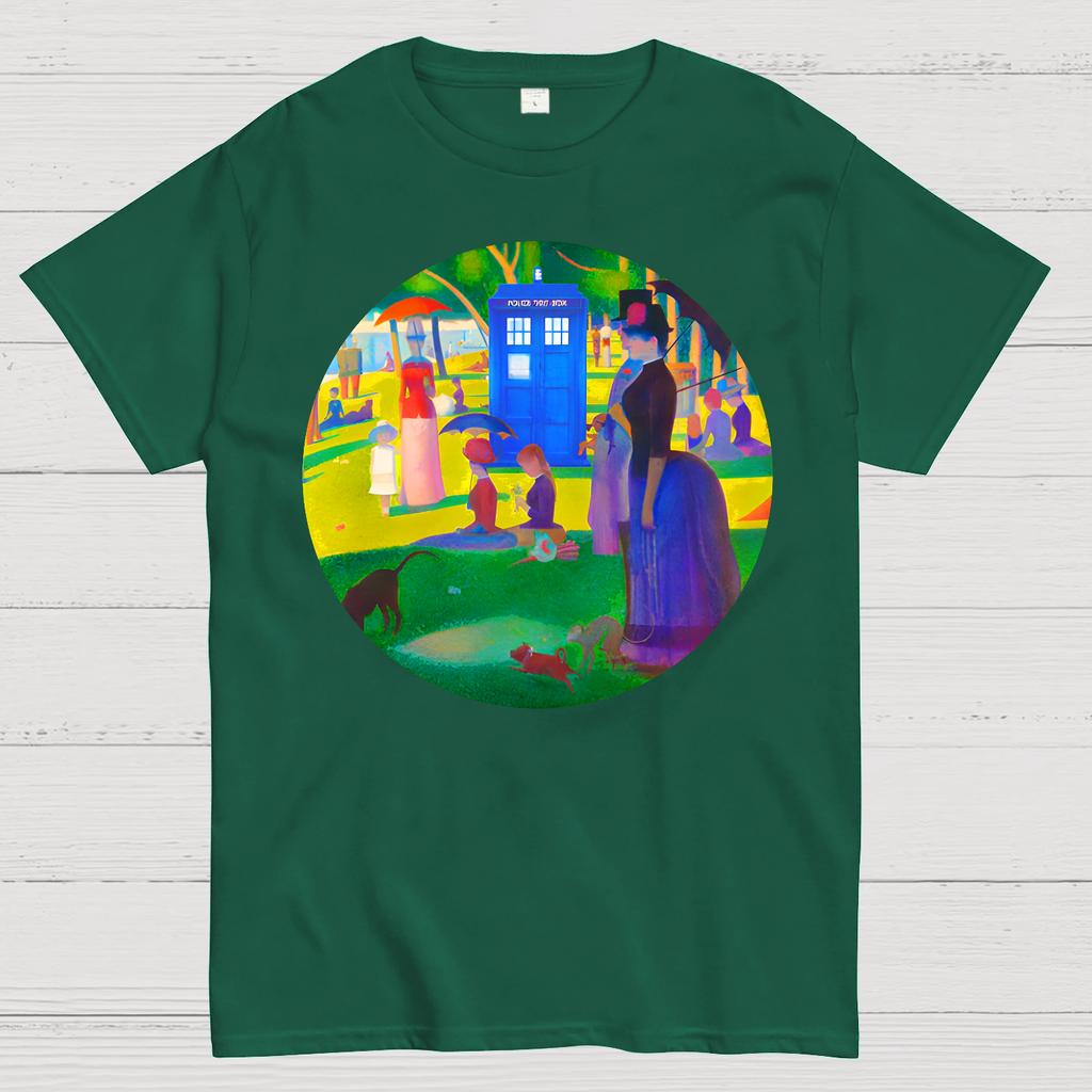 Tardis On La Grande Cotton Summer Casual Cool Loose T-Shirt
