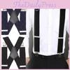 5cm Men Wide Heavy Duty X Shape Braces Elastic Suspenders Trouser Durable Clips