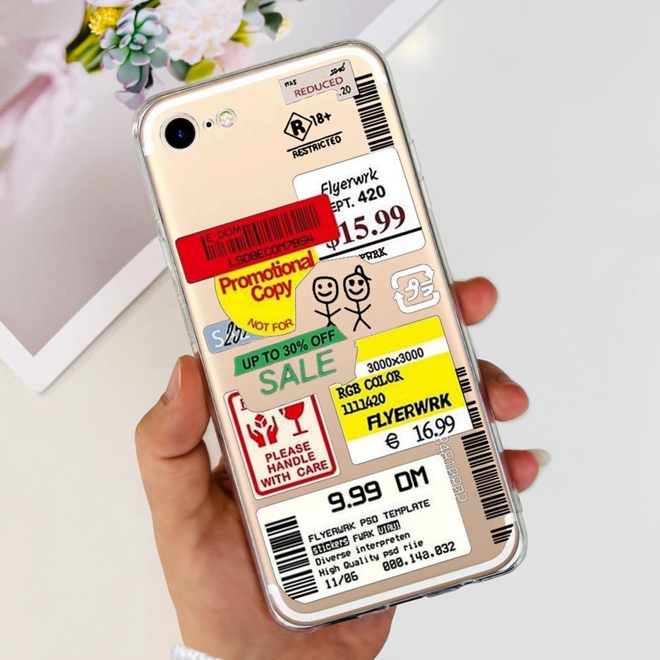 For Apple iPhone SE 2020 Case Stylish Painted Cover Soft Silicone Phone Case For iPHone SE 2022 iPhoneSE 2020 Back Covers Bumper