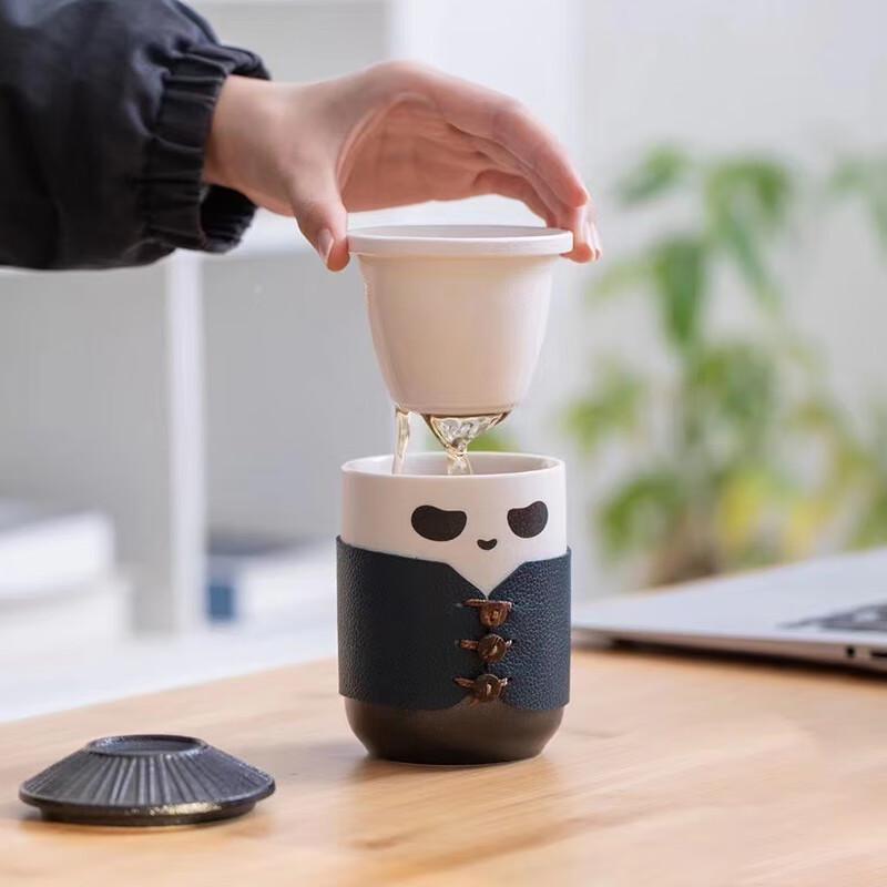 AQ Portable Ceramic Travel Tea Set