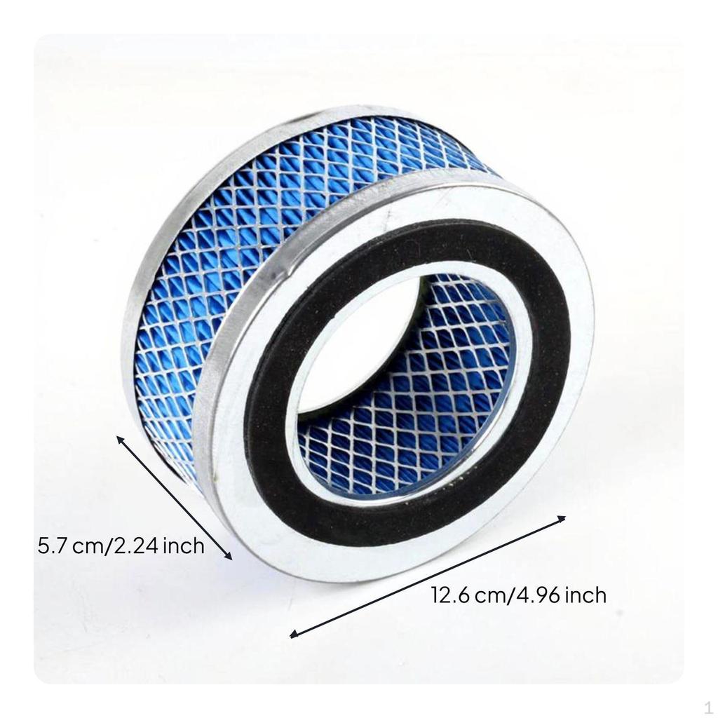 Componente filtro compressore d'aria, Silenziatore per riduzione del rumore, Filtrazione efficiente, Giallo Garage