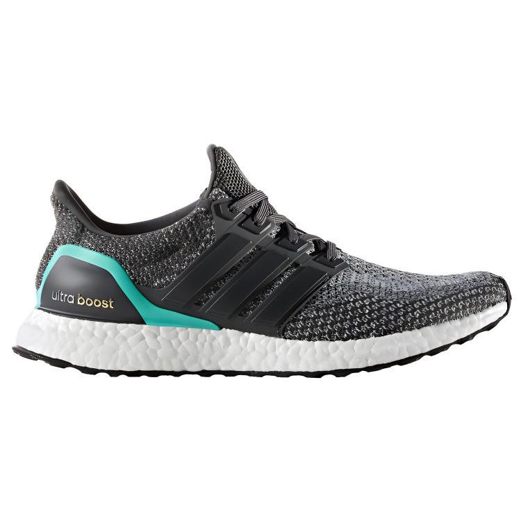 New Adidas Ultra Boost 2.0 Solid Grey Shock Mint AQ5931