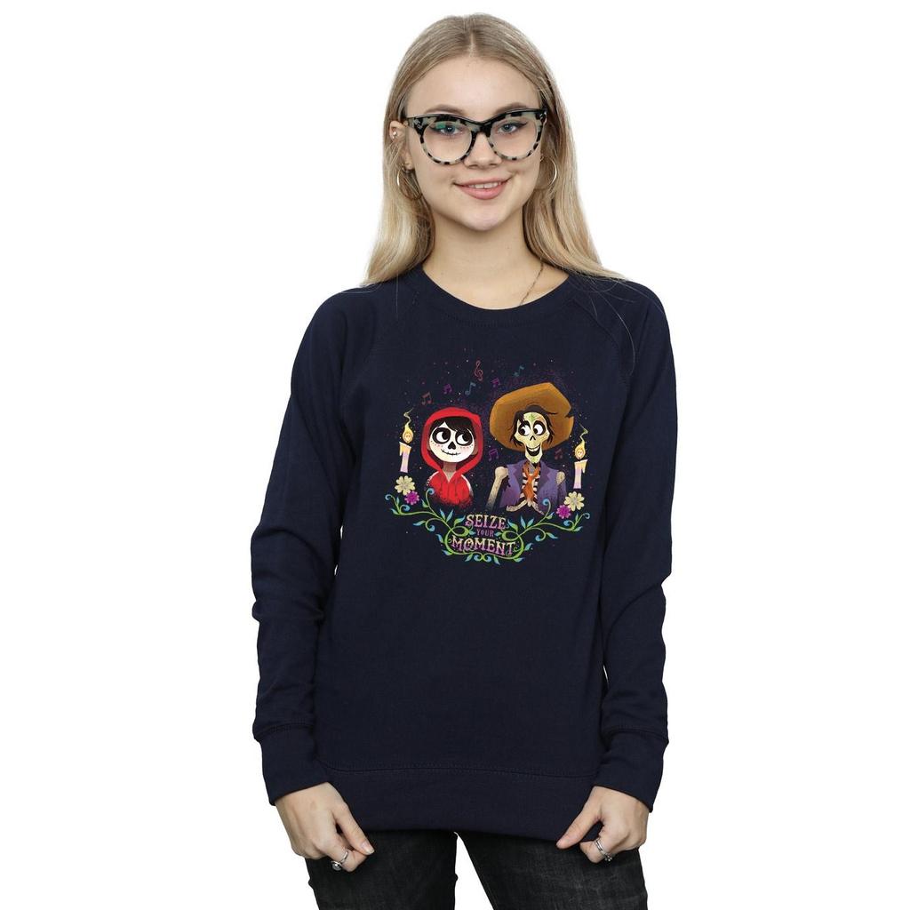 Disney Womens/Ladies Coco Miguel And Hector Sweatshirt