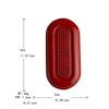 Push Magnetic Card Mechanical Slider Pushing Plate Fidget Haptic Coin Edc Metal Sensory Stress Reducing Toys For Kids Adults Children's Birthday Gift