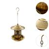 Alimentador de Pássaros, Recipiente de Comida, Compacto, Leve e Versátil, Decoração para Jardim, Varanda, Gramado,