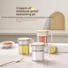Kitchen Household Seasoning Jar Seasoning Bottle Spoon Compartment Separation Seasoning Storage Box