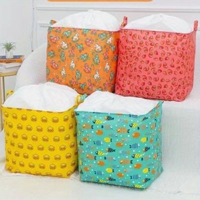 1PC Organize Storage Boxes, Fabric Folding, Drawstring Storage Bags, Clothing Storage Boxes.