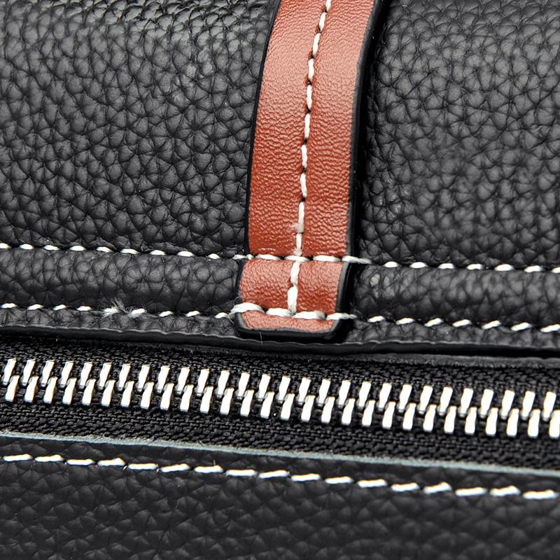 Skin Feeling Soft Genuine Leather Shoulder Messenger Women 100%Cow Leather 2023 Fashion Female Crossbody Bag Lady Quality Purses