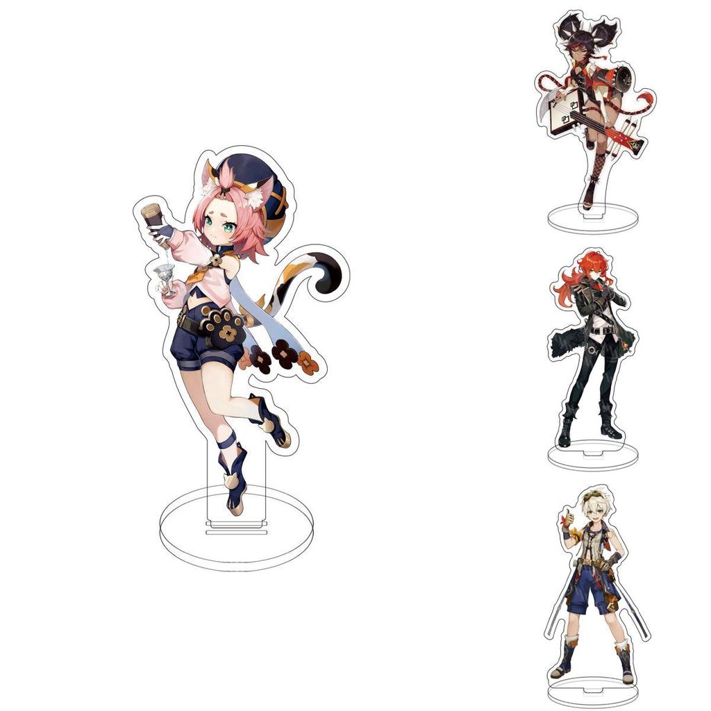 Genshin Impact Acrylic Figure Stand With Fine Craftsmanship Perfect For Any Room