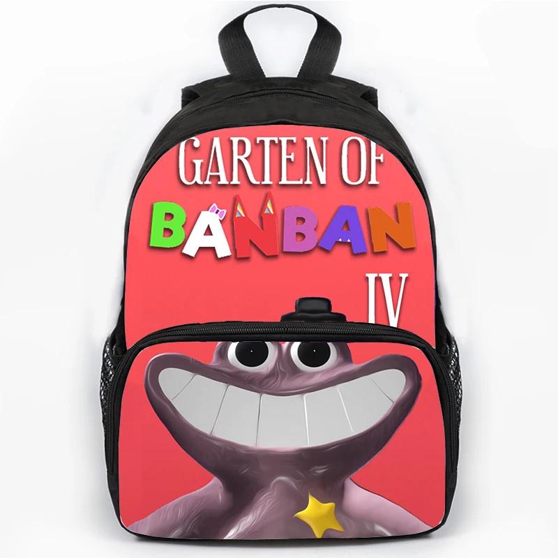 Zaino Scolastico Stampato Garten of BanBan da 16 Pollici per Ragazzi, Borsa di Grande Capacità per Viaggio, Sport, Portatile, Zaini Scolastici per Studenti, Zaino per Libri per Bambini