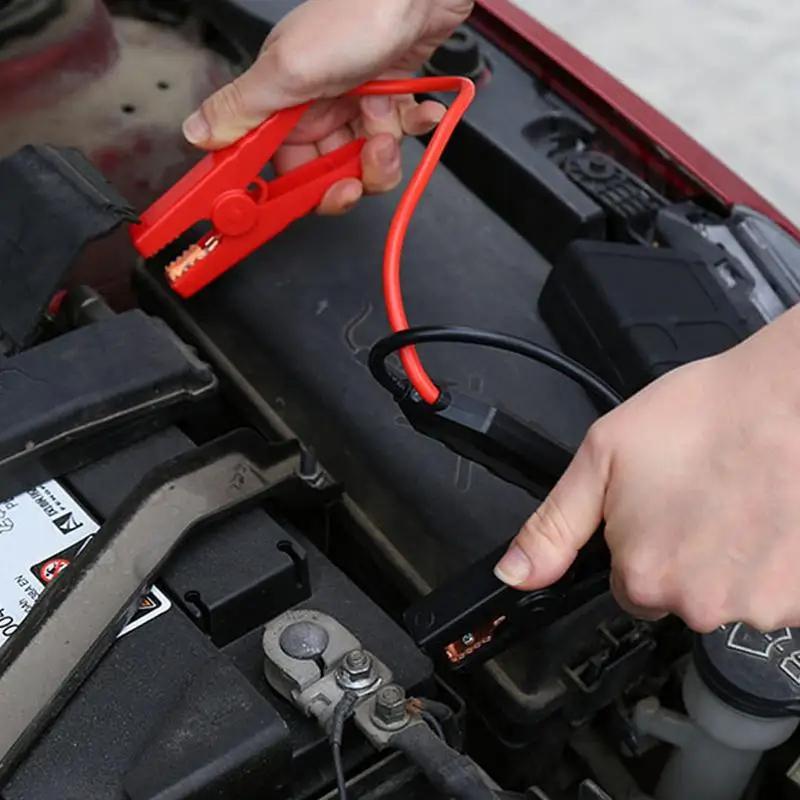 Car Power Charging Booster Starting Device Battery Jump Cable Connection Line Jumper Cables Alligator Clip Car Universal Parts