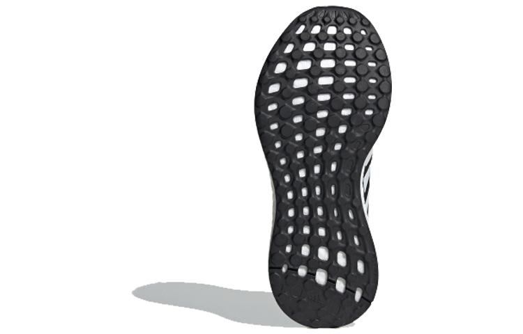 adidas Rapida Lux S&L J Comfortable Round Toe Slip Resistant Low Top Kids' Running Shoes Black White Teenagers FV2760
