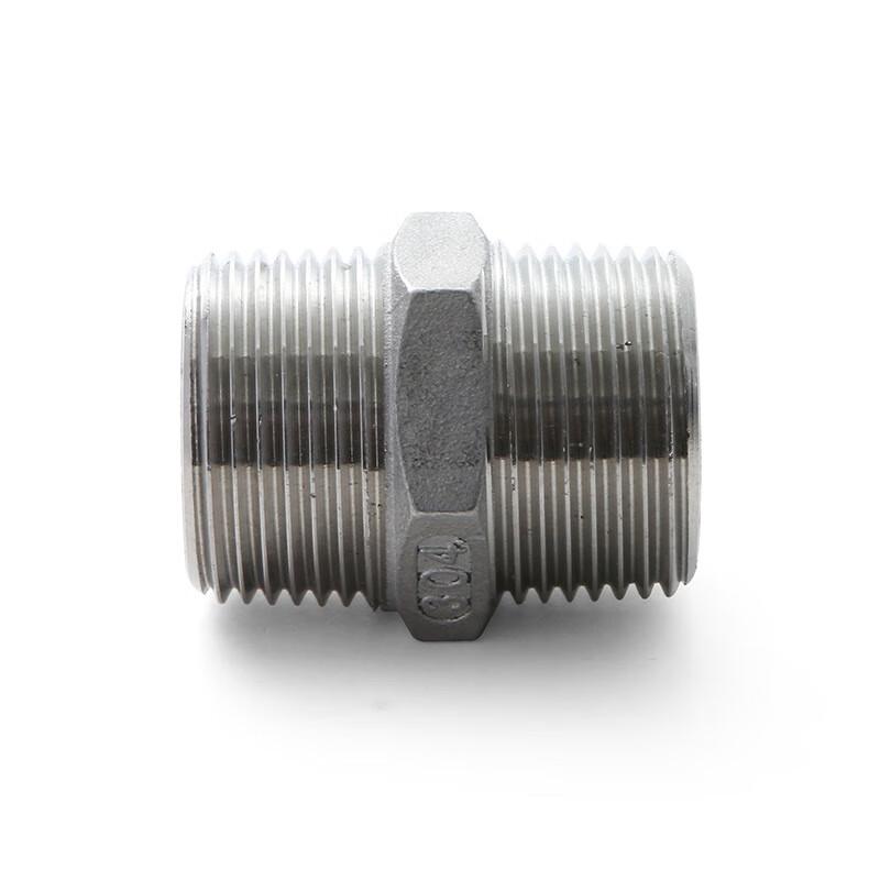 OIMG Stainless Steel Hex Nipple Pipe Connector