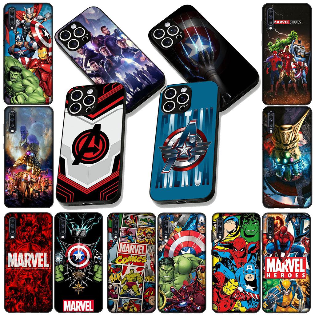 Soft Phone Cover for Xiaomi Redmi 15 9A 9C NFC 7A 9T Note 9 8 7 8T 15c A5 Case Superheroes Marvels Iron Man Avengers Casing