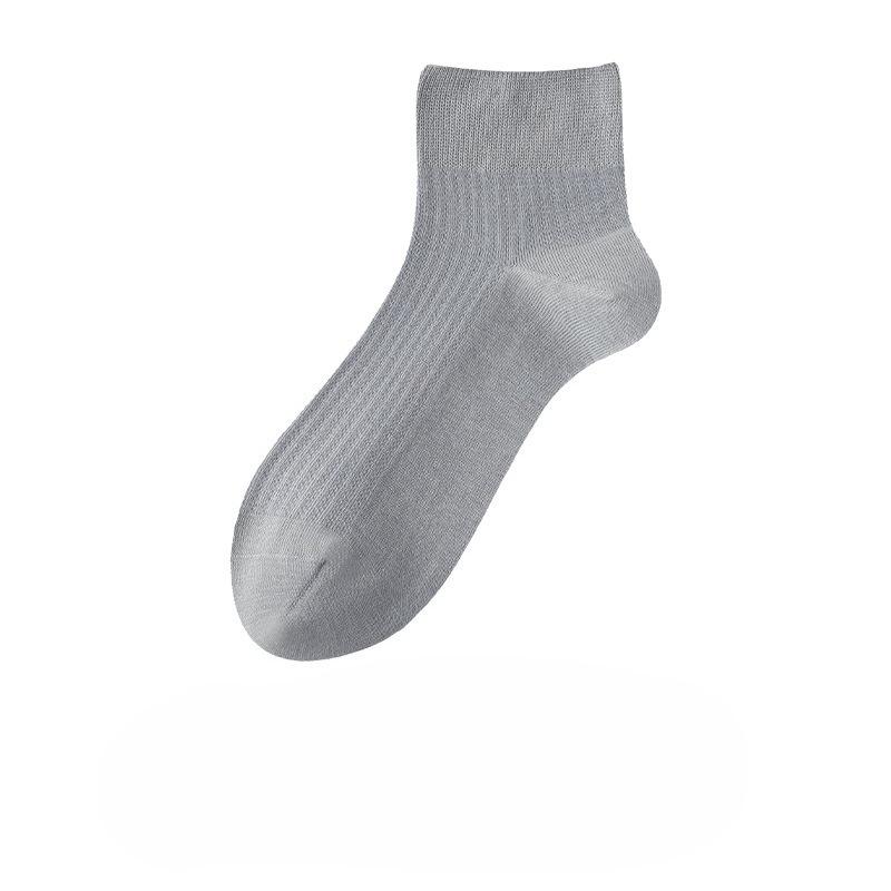 Reine Baumwollsocken - Herren Sommer Ultra-dünn Netz Atmungsaktiv Kurzschaftsocken mit Antibakteriellen und Geruchshemmenden Eigenschaften