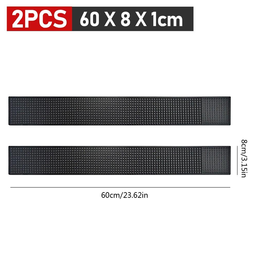 Tapete de Bar Borracha Tapetes de Bar de Café Antiderrapante PVC Tapete para Copo Impermeável Resistente ao Calor Tapete Escorredor para Bar Café Barista Coquetel Bartender