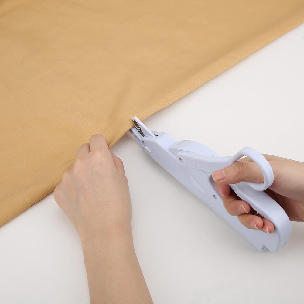 Household Electric Tailor Scissors Needlework Cutter Garment Fabric Shear Cutting ToolWhite