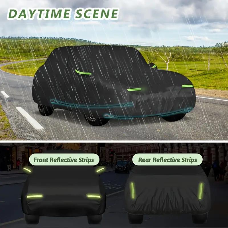 Durable Multi-Layer Full Car Cover With Reflective Strips For BMW MINI Dustproof Sun Rain Snow Car Protector Cover