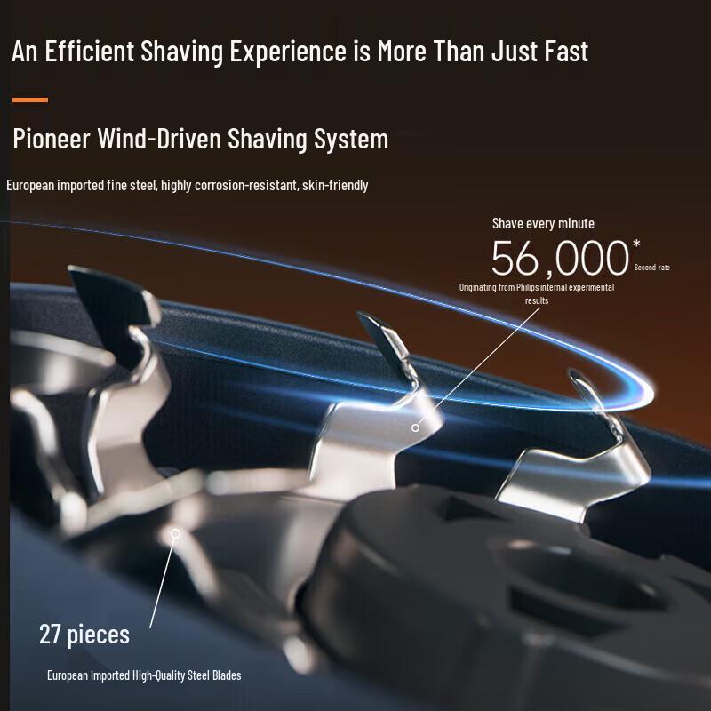 Philips X5005 Electric Shaver CN plug (adapter included)