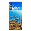 Phone Case For Samsung Galaxy S25 FE Plus Case Black Silicone TPU Soft Back Cover For Samsung M36 A17 5G Case A 17 Coque Shell