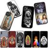 Virgen de Guadalupe Jesus Christ Phone Cover Case for Apple iPhone 16 15 14 Plus 13 12 Mini 17 Pro Max + ProMax 16E Air 16+