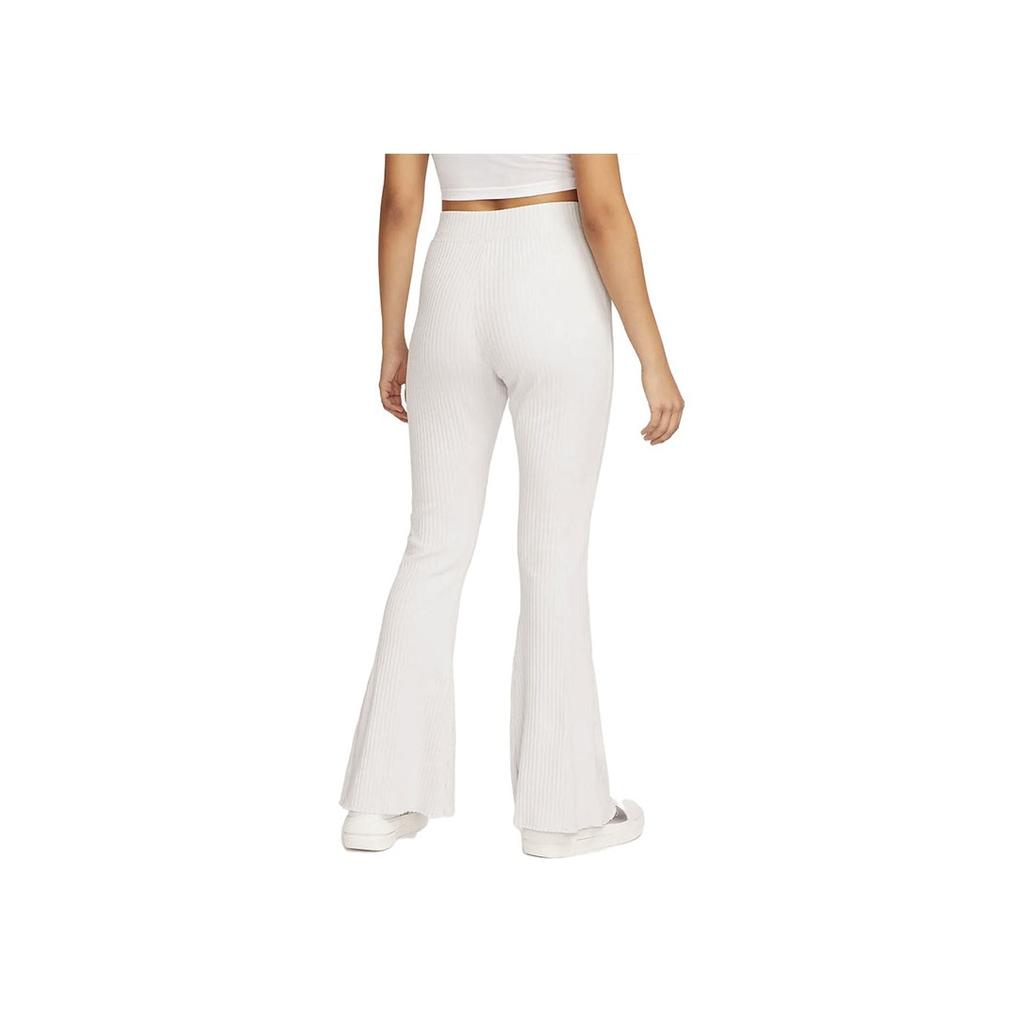 Nike Sportbekleidung Damen High Waist Gerippte Jerseyhose (Asiatische Größen) Foto Staub Damen Streetwear DV7869-025