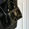Fashiable and Versatile Shoulder Bag, Y2k Black Leather Women's Crossbody Bags, Metal Buckle, Suitable for Commuting Party