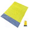 Yiwu Goalfit Outdoor Camping Beach Sand Free Beach Mat Waterproof Beach Mat 200*210