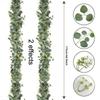 1/2/4pcs, Simulation Vine for Man Gypsophila Eucalyptus Garland, Artificial Green Vine,Suitable for Party, Wedding,Office Decor