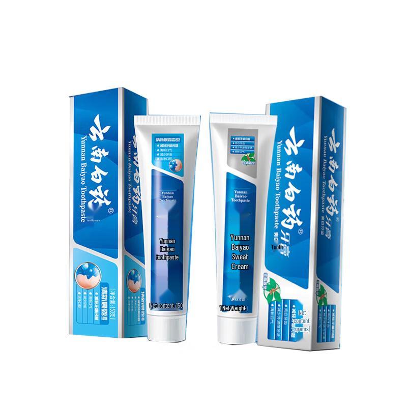 

Yunnan Baiyao Fresh Morning Dew & Wintergreen Toothpaste Bundle